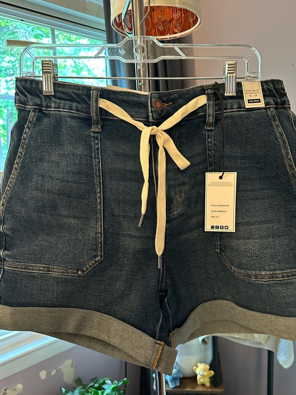 JUDY BLUE Denim Shorts NWT – Size XL